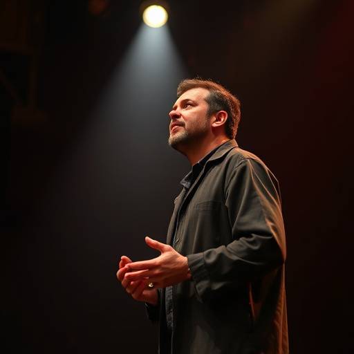 Blog Post: Actor performing a monologue on stage