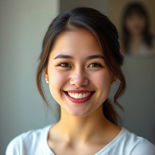 Headshot of Chloe Lee, a smiling former vocal student.