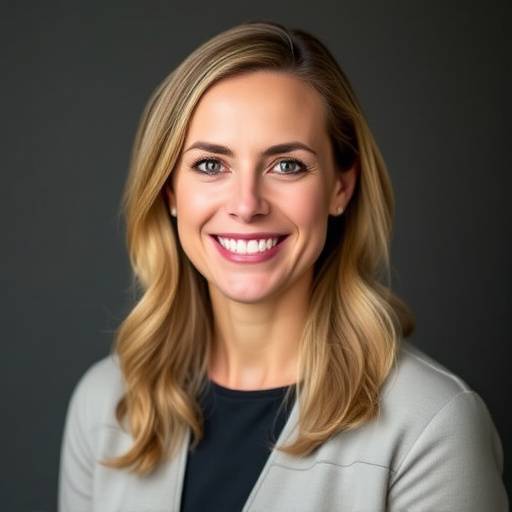 Headshot of Olivia Hartmann, Director of Elevate Academy, smiling confidently.
